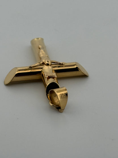 18K Jesus Christ Cross Crucifix